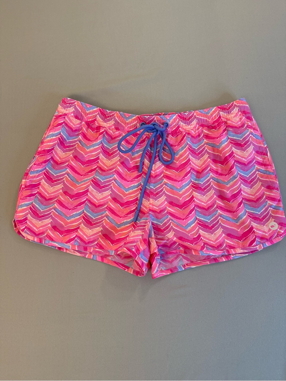 Vineyard Vines Shorts Size S Bright Chevron Pink Swim Shorts Performance Beach